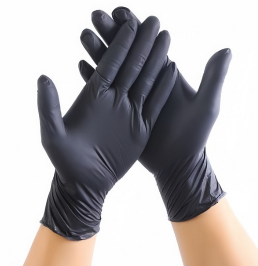 Black Safety Gloves – Durable, Nitrile-Coated Work Gloves for Industrial, Mechanical & General Protection