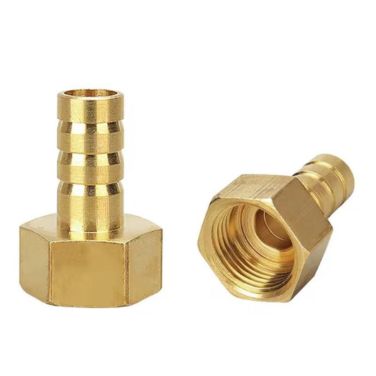 1/2 Inch Hose Barb Connector – Brass Barb Fitting for Flexible Hose and Pipe Connection