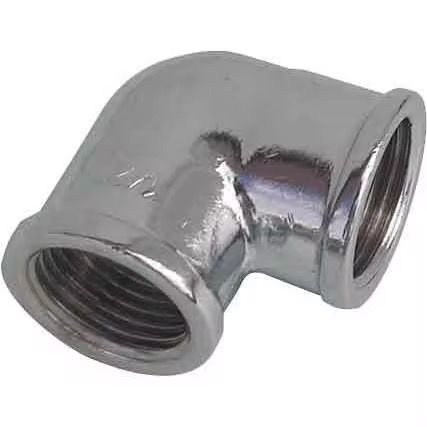1/2 Inch 90° Brass Elbow Pipe Fitting – Durable Plumbing Connector for Water & Air Lines