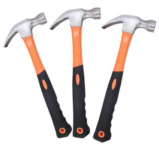 Claw Hammer with Fiber Handle – Heavy Duty Steel Head for Nail Work & General Repairs