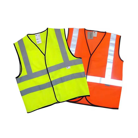 High-Visibility Safety Jacket – Reflective Work Vest with Bright Color for Construction & Road Safety