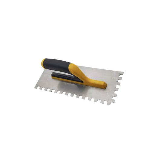 Hand Sharpened Iron Trowel – Durable Masonry Tool with Plastic Handle for Cement, Plaster, and Tile Work