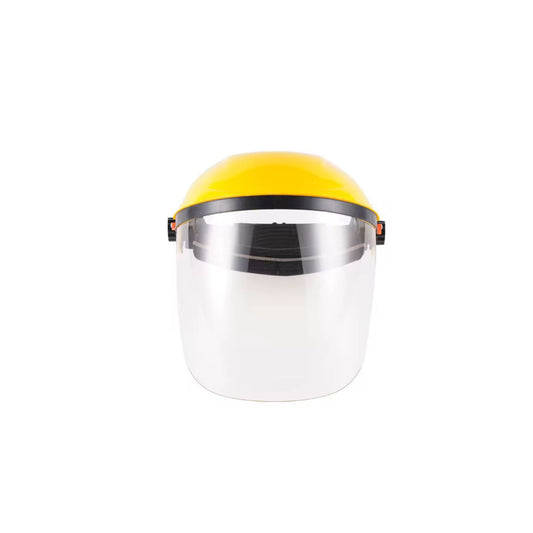 Protective Face Shield Helmet – Full Face Safety Visor with Adjustable Headgear for Industrial, Grinding, Welding & Lab Use