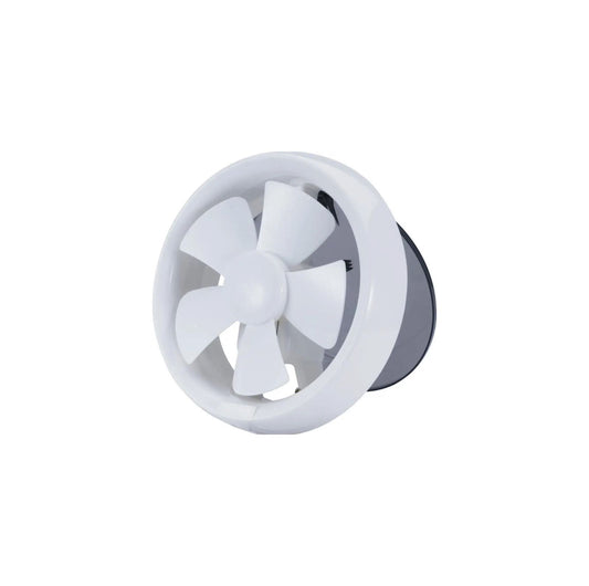 15 x 15 cm White Exhaust Fan – Compact Ventilation Fan for Kitchen, Bathroom, Office & Home