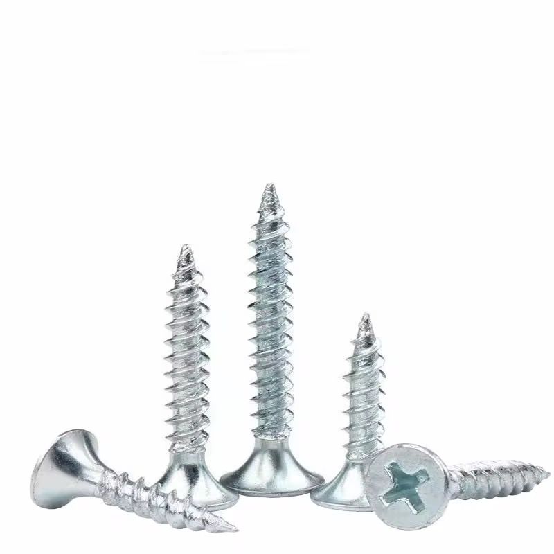White Drywall Screws – Coated for Clean Finish – High Performance for Gypsum & Wood 1/2