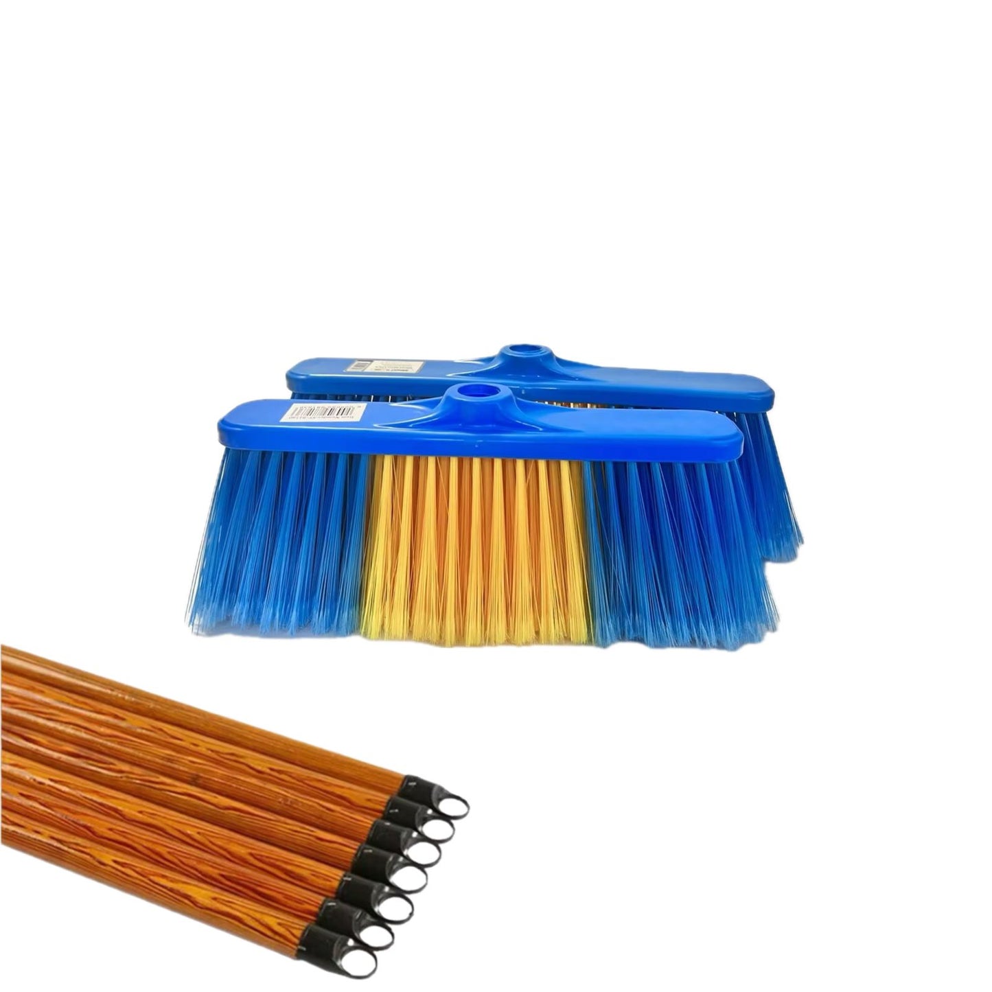 Cleaning Brush with Long Handle – Floor Broom for Home, Office & Outdoor Use