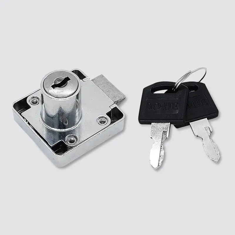Drawer Lock with 2 Keys
